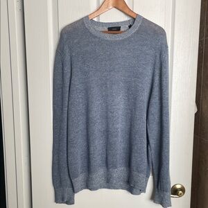 VINCE -  Blue Crew Neck Sweater.